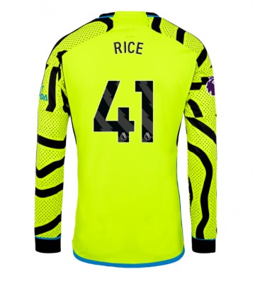 Lacne Muži Futbalové dres Arsenal Declan Rice #41 2023-24 Dlhy Rukáv - Preč